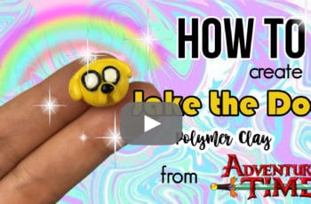 adventure time jake the dog how to make jake the dog polymer clay tutorial