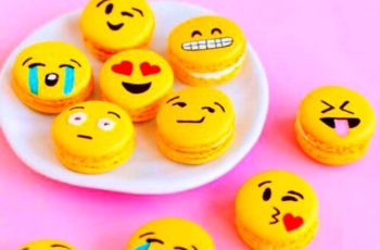emojis macaron emoticon cookie