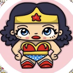Kawaii Wonder Woman Costume