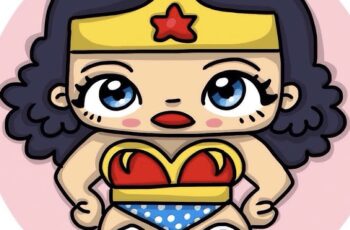 Kawaii Wonder Woman Costume